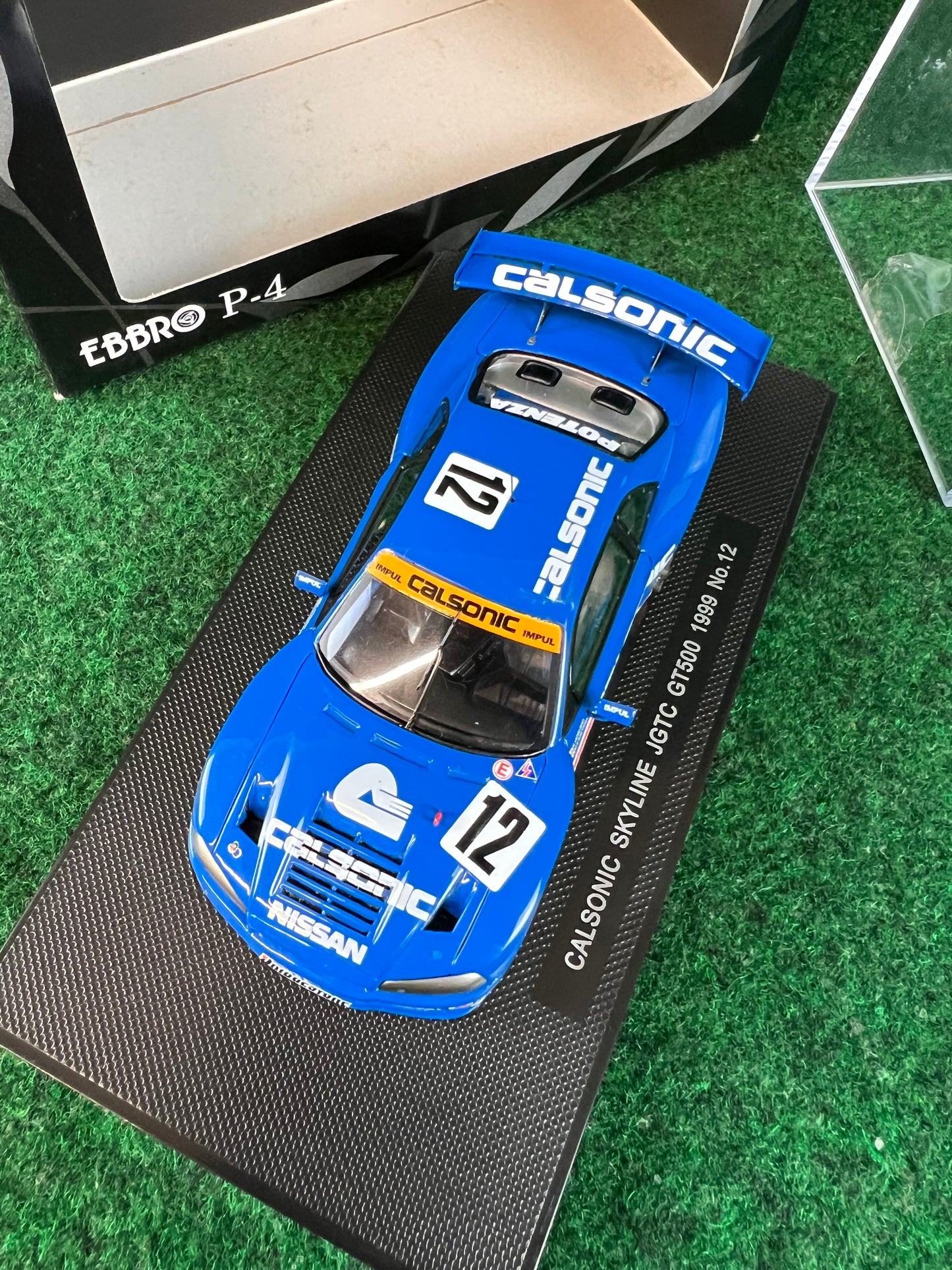 EBBRO P-4 - JGTC 1999 Calsonic Nissan Skyline R34 GTR 1/43 Scale Diecast
