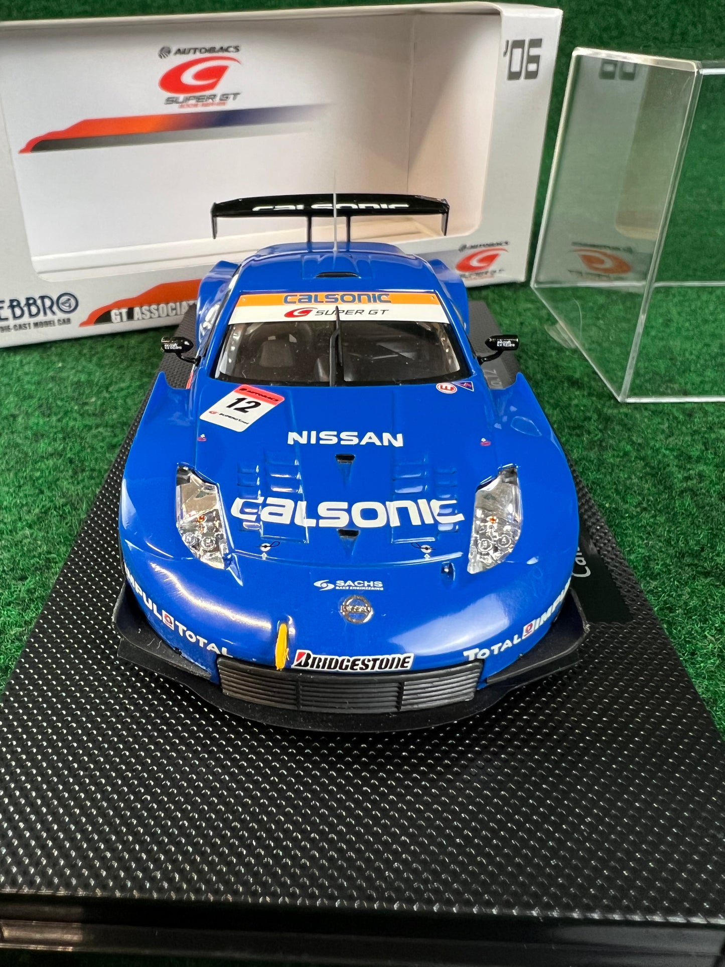 EBBRO Super GT 2006 Calsonic IMPUL Nissan Fairlady Z 1/43 Scale Diecast