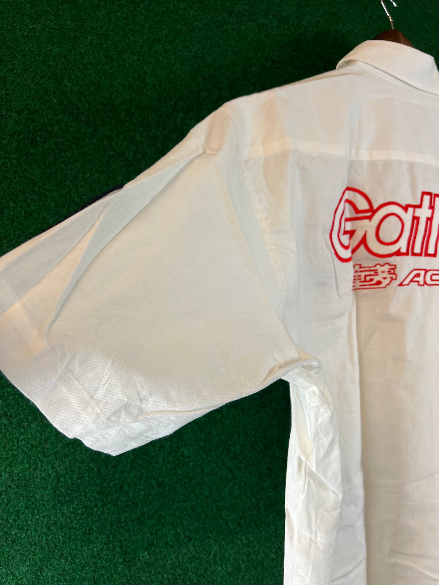 Gathers Honda - Honda Collection JTCC 1997 Honda Accord Buttondown Staff Shirt and #33 Okada Raceday Fan Cheering Flag Set