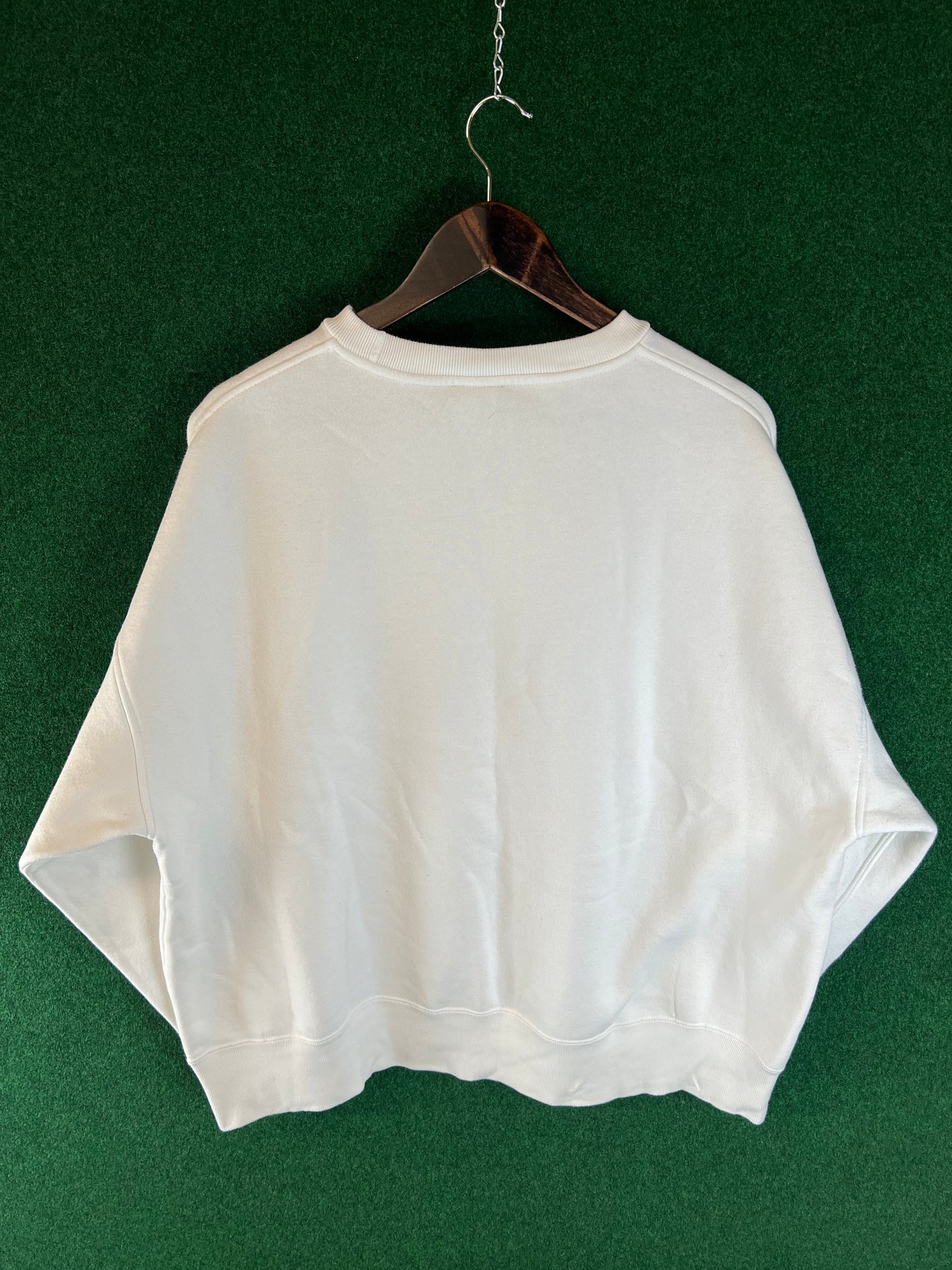 Origin Labo - White Crewneck Sweatshirt