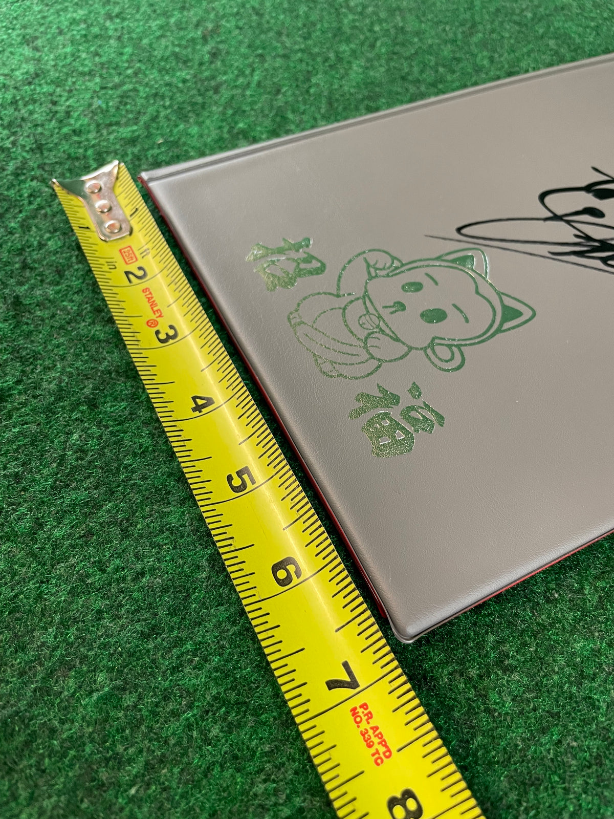URAS - Autographed Car Document Case Book & Card