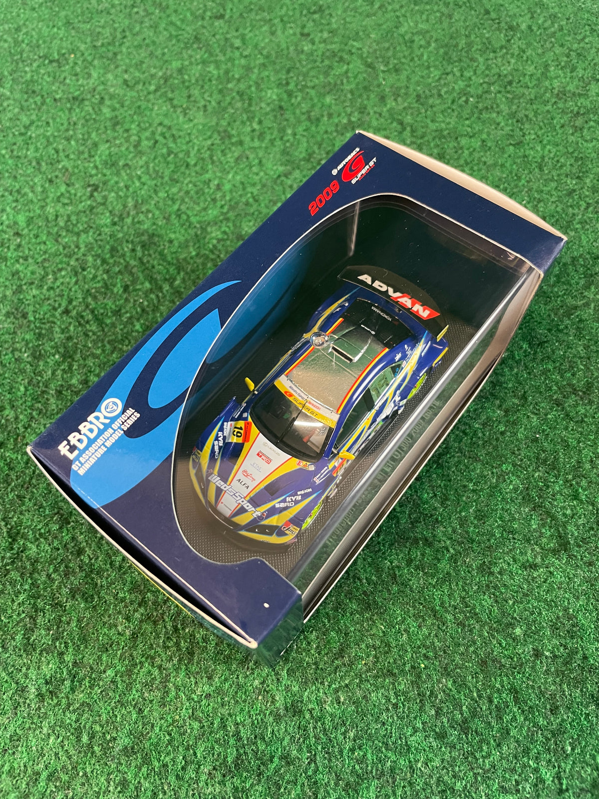 EBBRO 2009 Super GT WedsSport Lexus IS350 1/43 Scale Diecast