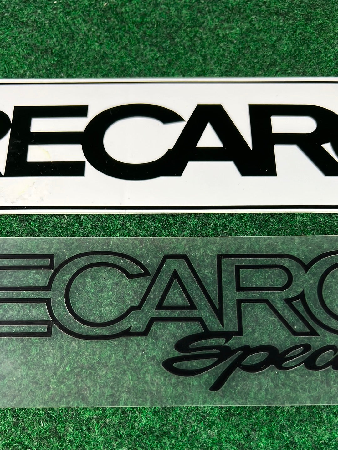 RECARO Large Logo Sticker & RECARO Special Decal Set