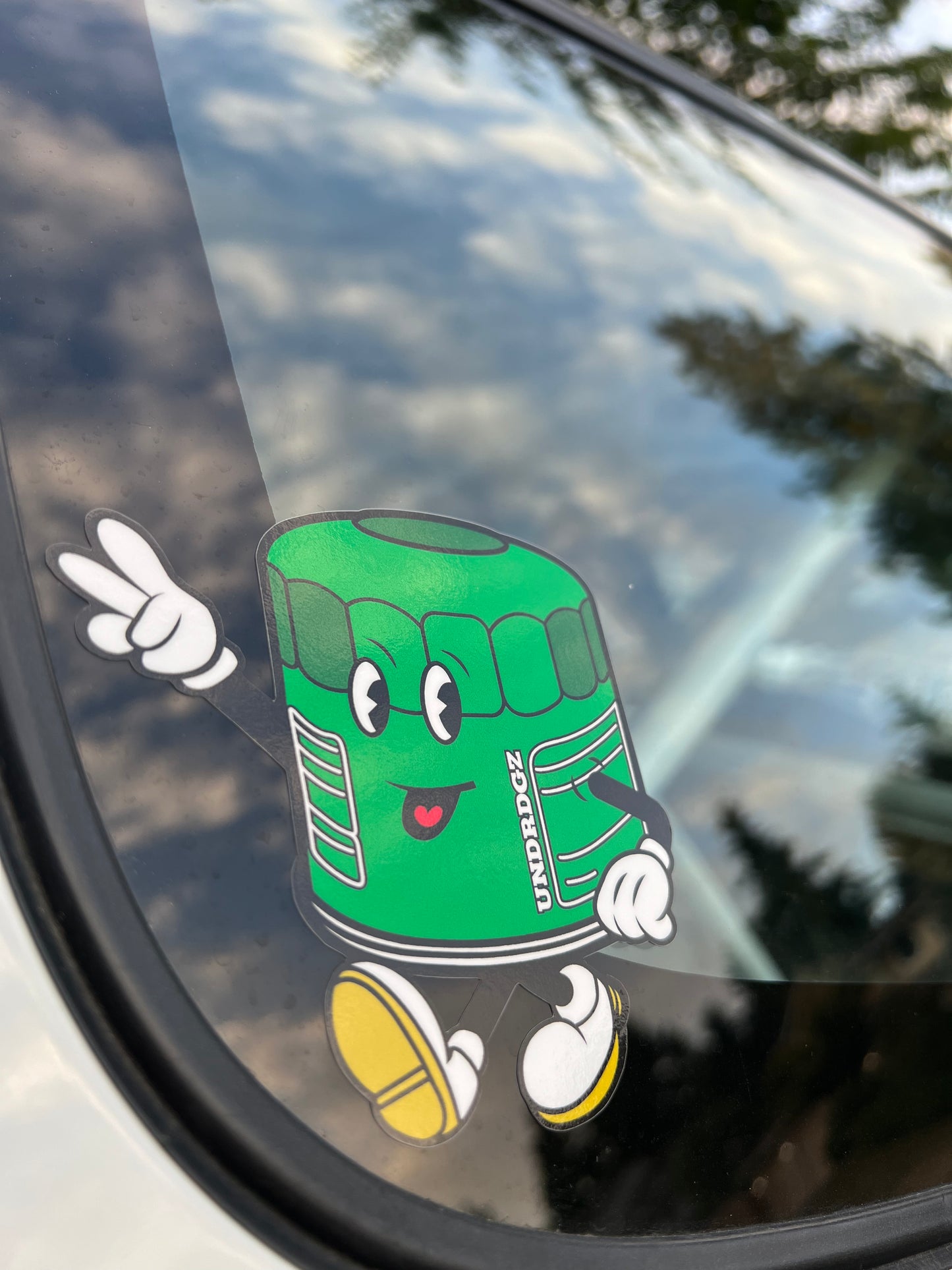 UNDERDOGZ - Mr. HAMP JDM Oil Filter Sticker