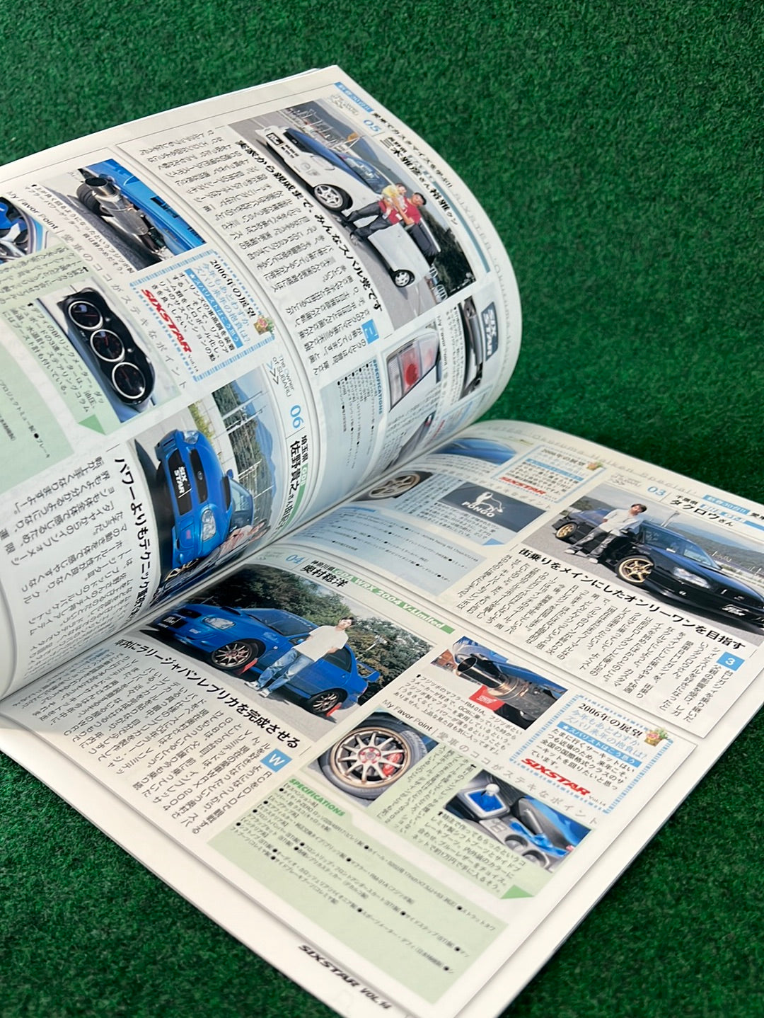 Six Star Subaru Magazine Set - 2005 Vol. 14 & 2006 Vol. 15