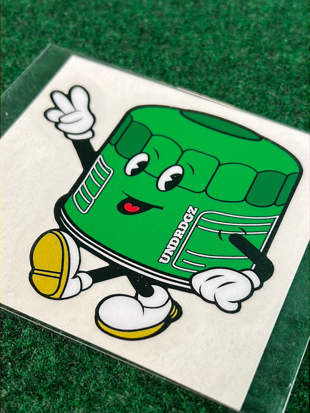 UNDERDOGZ - Mr. HAMP JDM Oil Filter Sticker