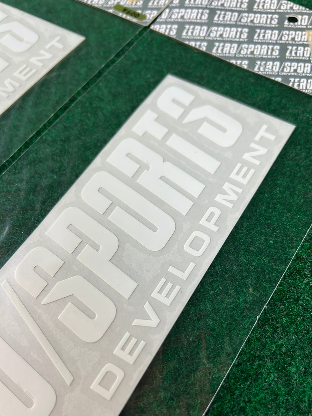 Zero Sports (Subaru) Racing Development - White Decal Set