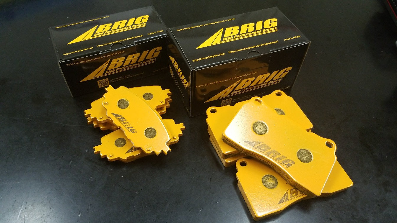 BRIG Brake Pad - Logo Sticker Set of 2