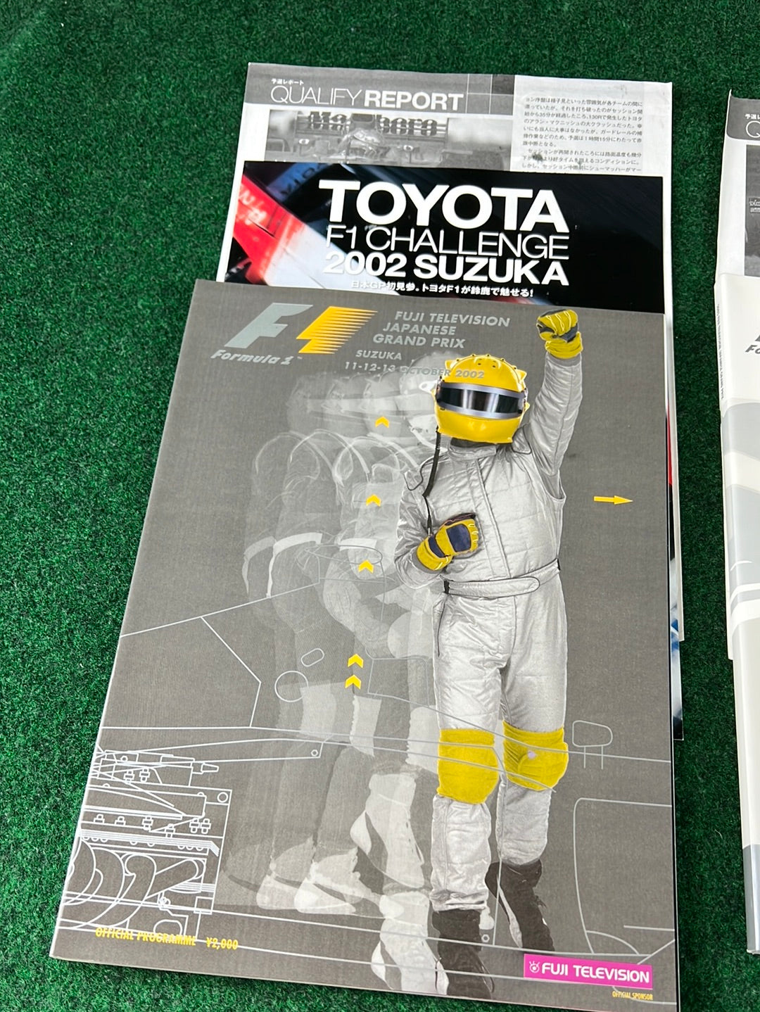 F1 - Fuji Television Japanese Grand Prix 2002 & 2003 Race Programs