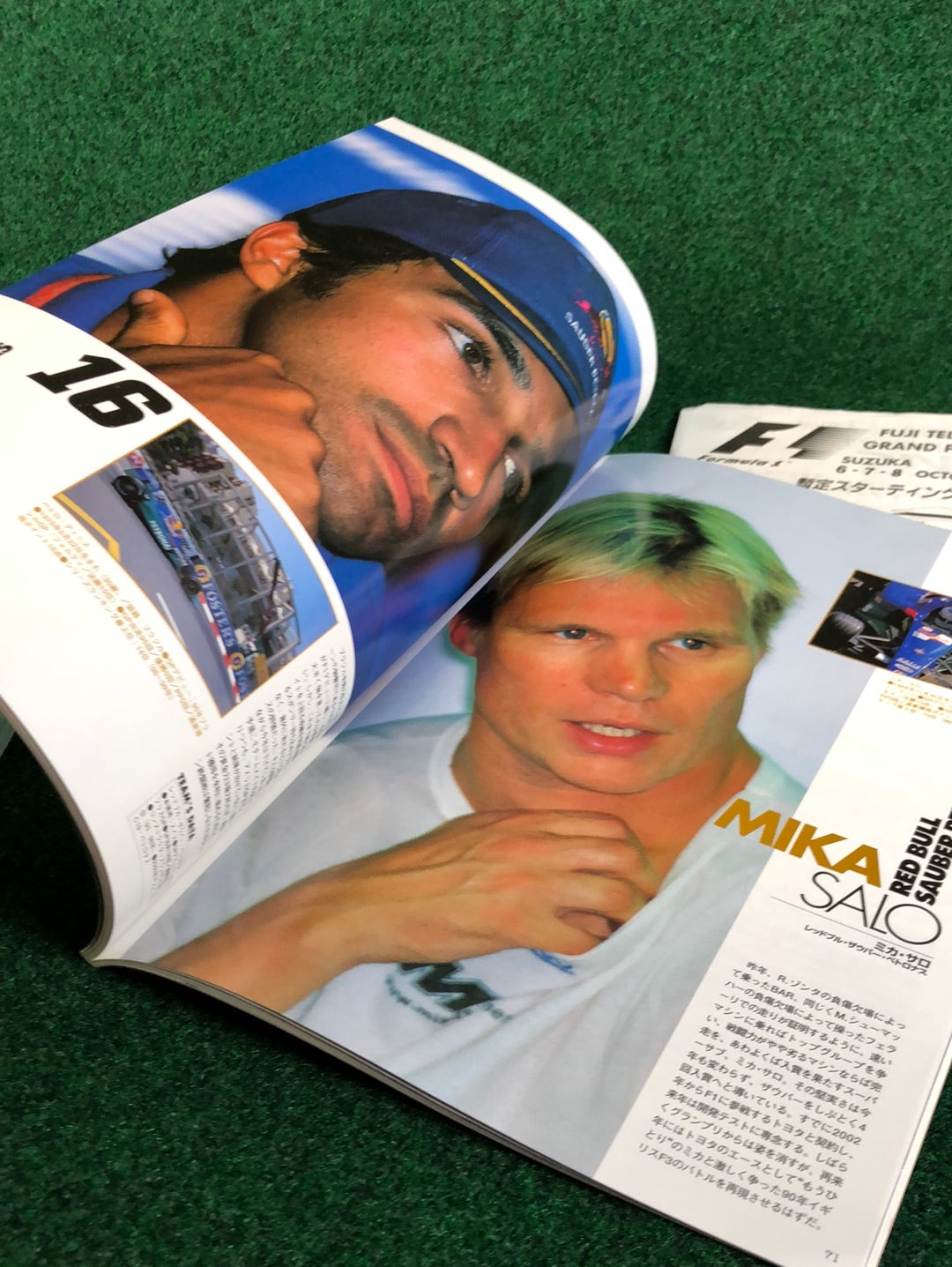 F1 - Fuji Television Japanese Grand Prix 2000 & 2001 Race Programs