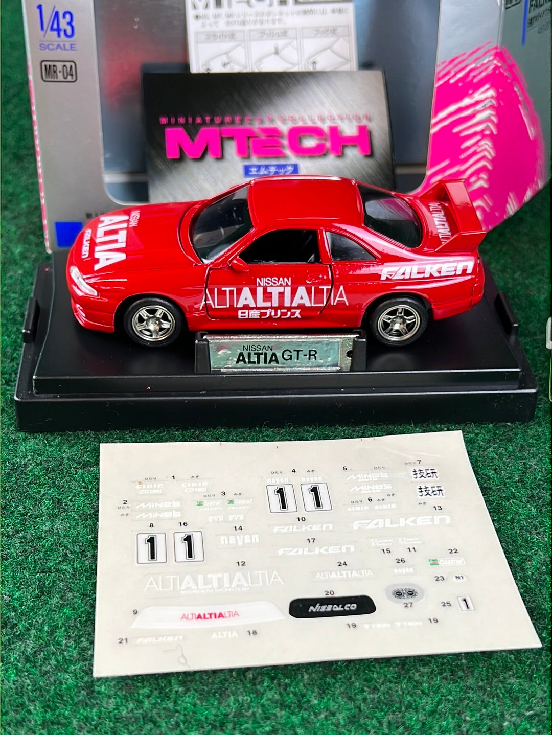 MTECH Nissan Skyline R33 GTR ALTIA Super Taikyu Diecast