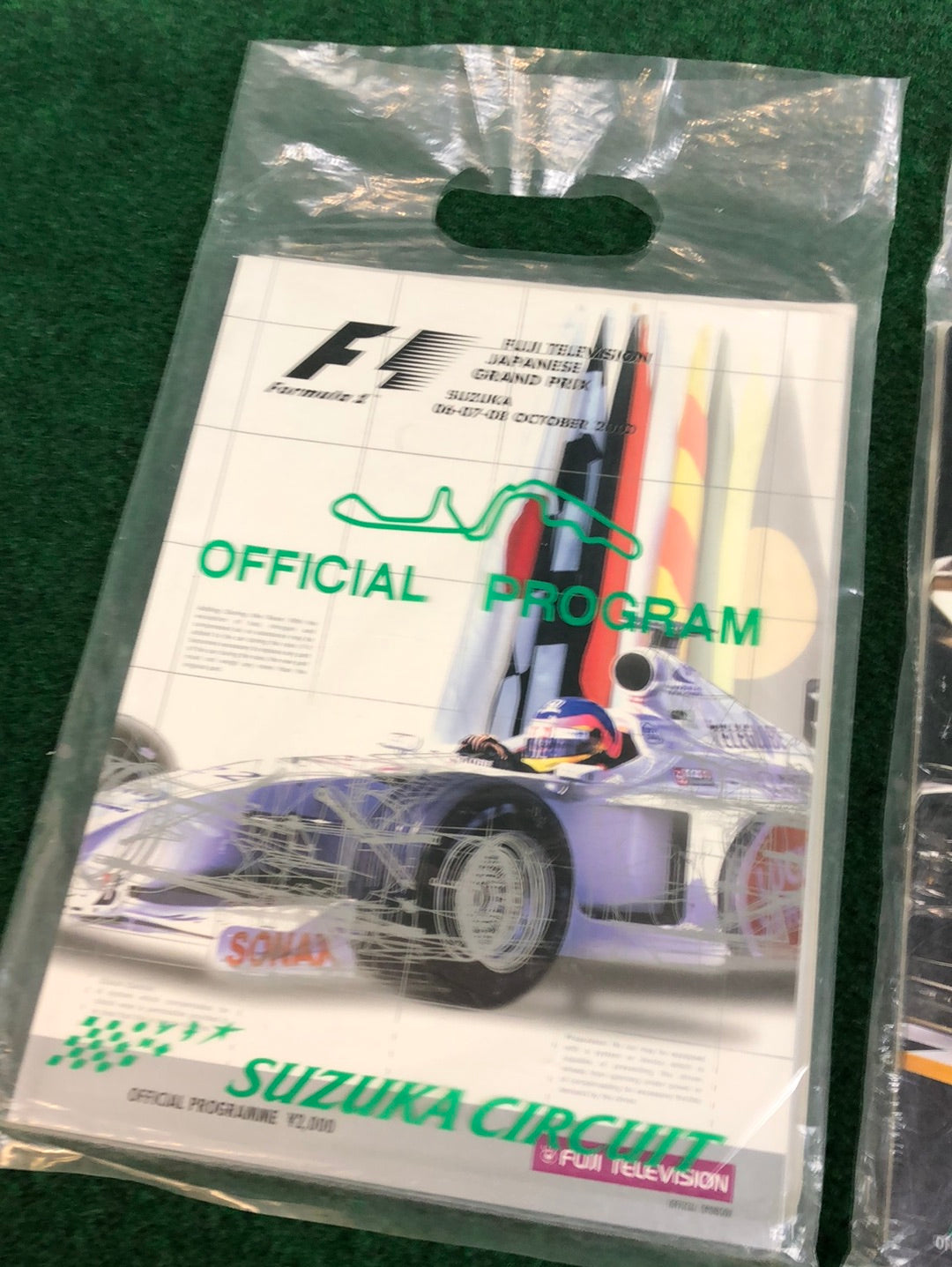 F1 - Fuji Television Japanese Grand Prix 2000 & 2001 Race Programs