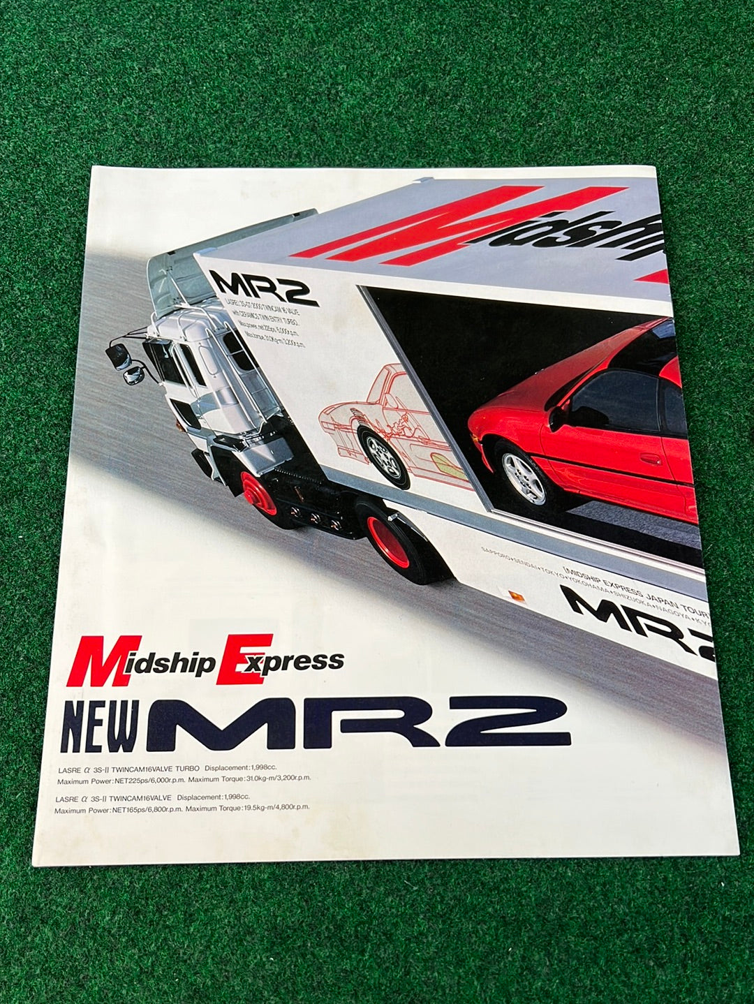 Toyota MR2 - Midship Express and Midship Sports Dealership Brochure Set