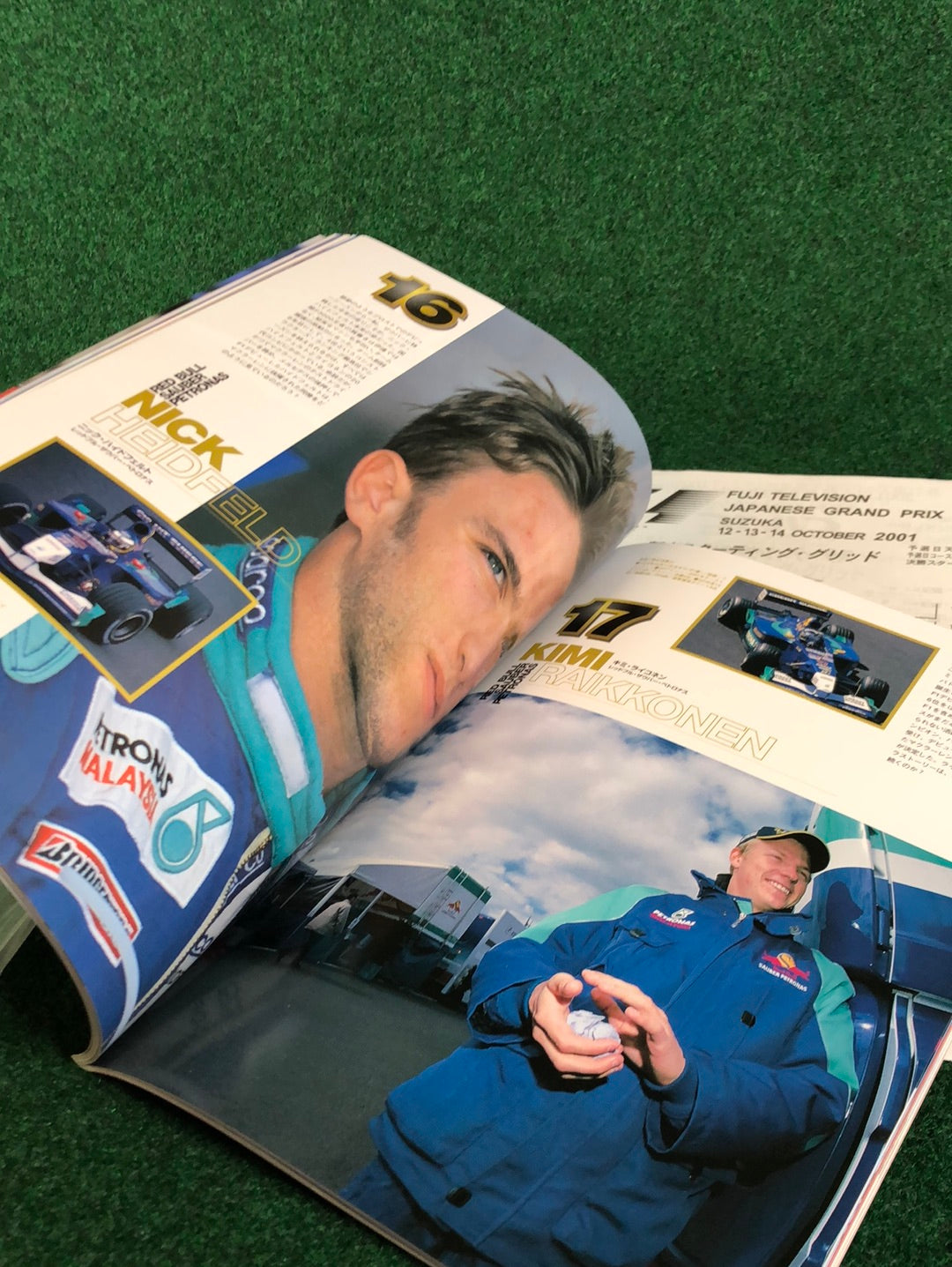 F1 - Fuji Television Japanese Grand Prix 2000 & 2001 Race Programs