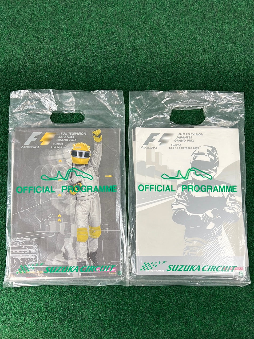 F1 - Fuji Television Japanese Grand Prix 2002 & 2003 Race Programs