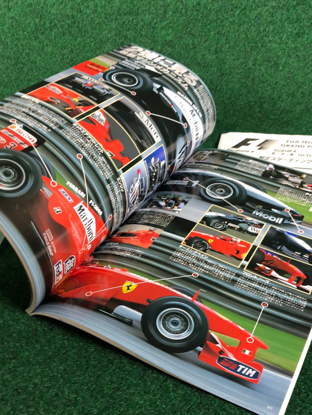 F1 - Fuji Television Japanese Grand Prix 2000 & 2001 Race Programs