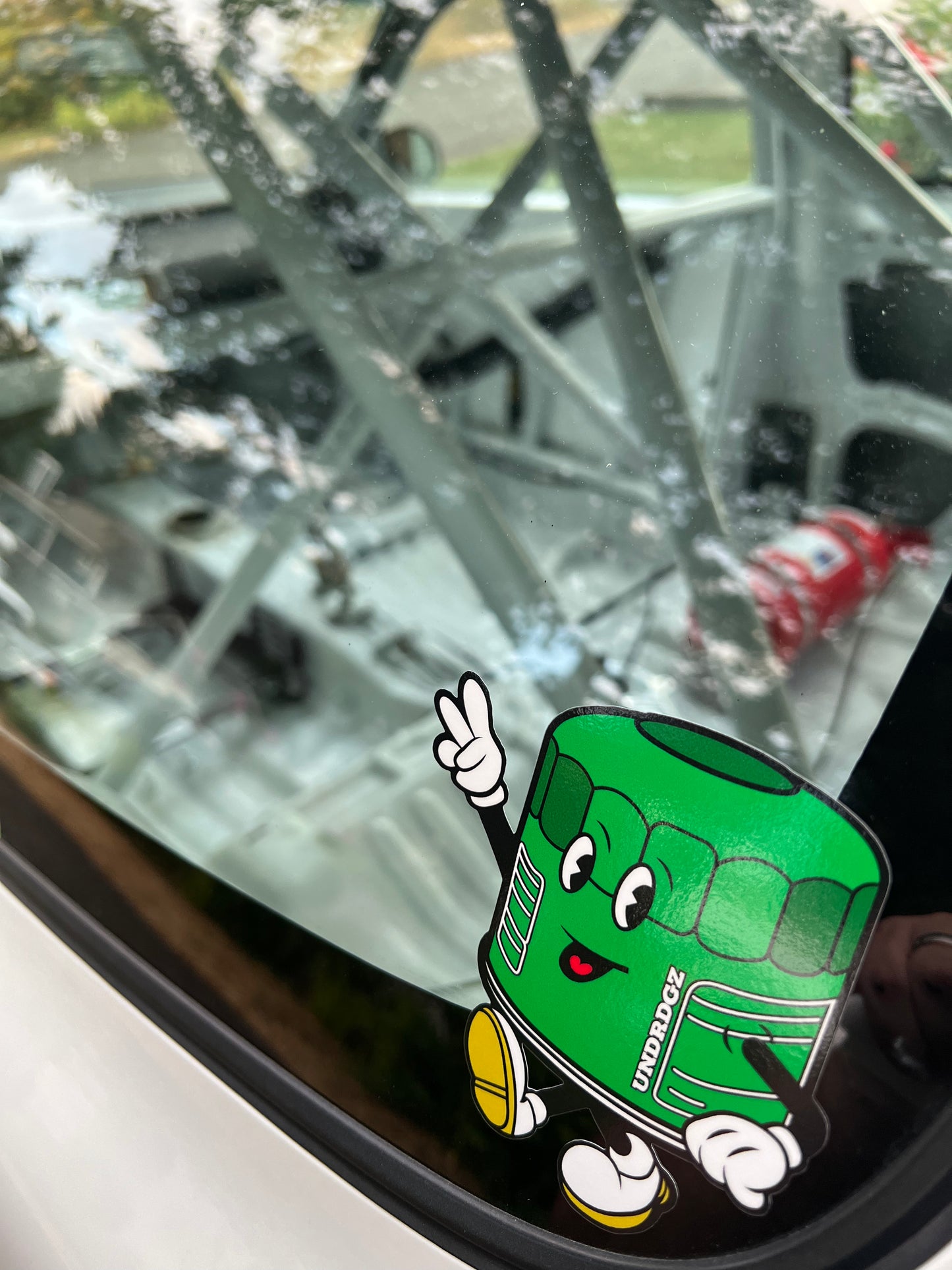 UNDERDOGZ - Mr. HAMP JDM Oil Filter Sticker