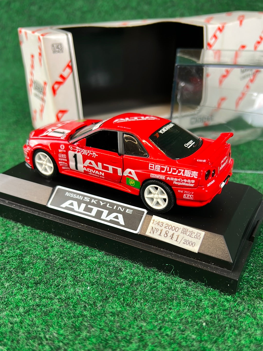 Diapet SEGA Toys - 2000 Nissan Skyline R34 GTR ALTIA Super Taikyu 1/43 Scale Diecast