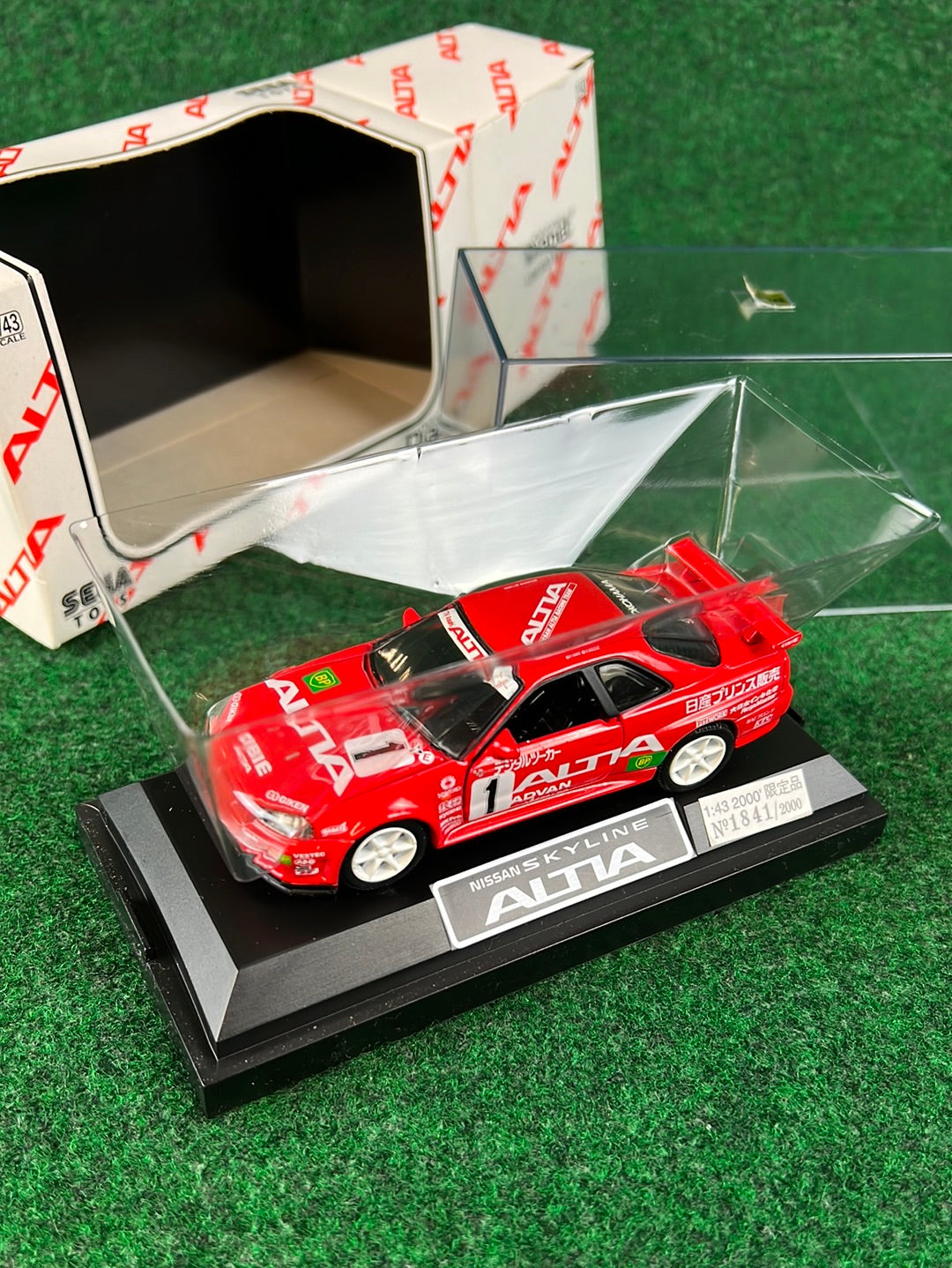 Diapet SEGA Toys - 2000 Nissan Skyline R34 GTR ALTIA Super Taikyu 1/43 Scale Diecast