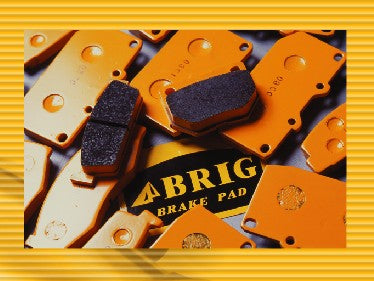 BRIG Brake Pad - Logo Sticker Set of 2