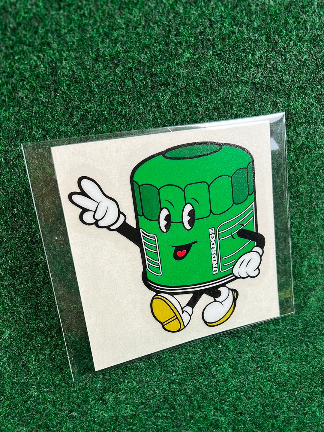 UNDERDOGZ - Mr. HAMP JDM Oil Filter Sticker