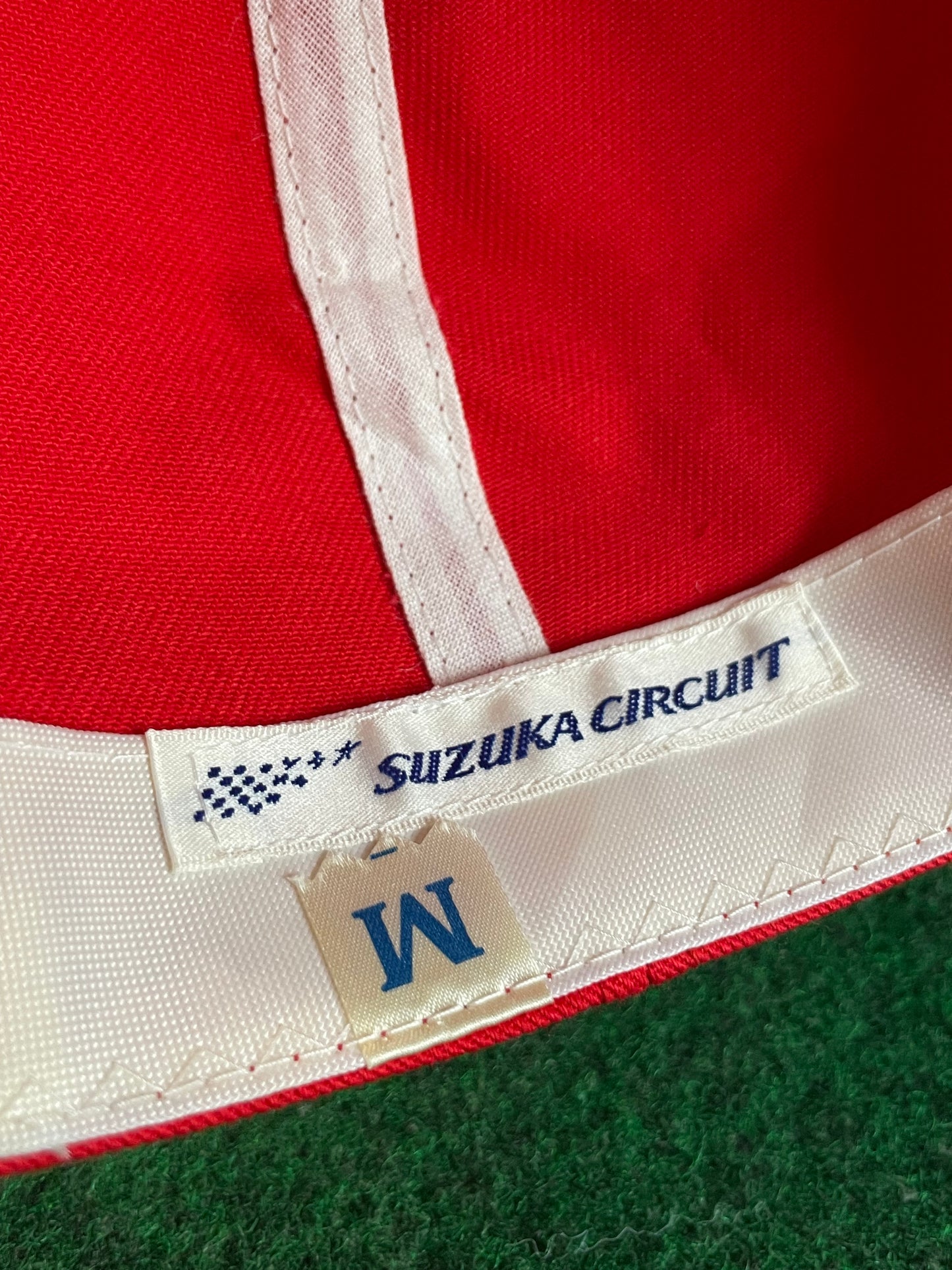 Suzuka Circuit - International Racing Course Vintage Adjustable 7-Panel Tropical Floral Hat