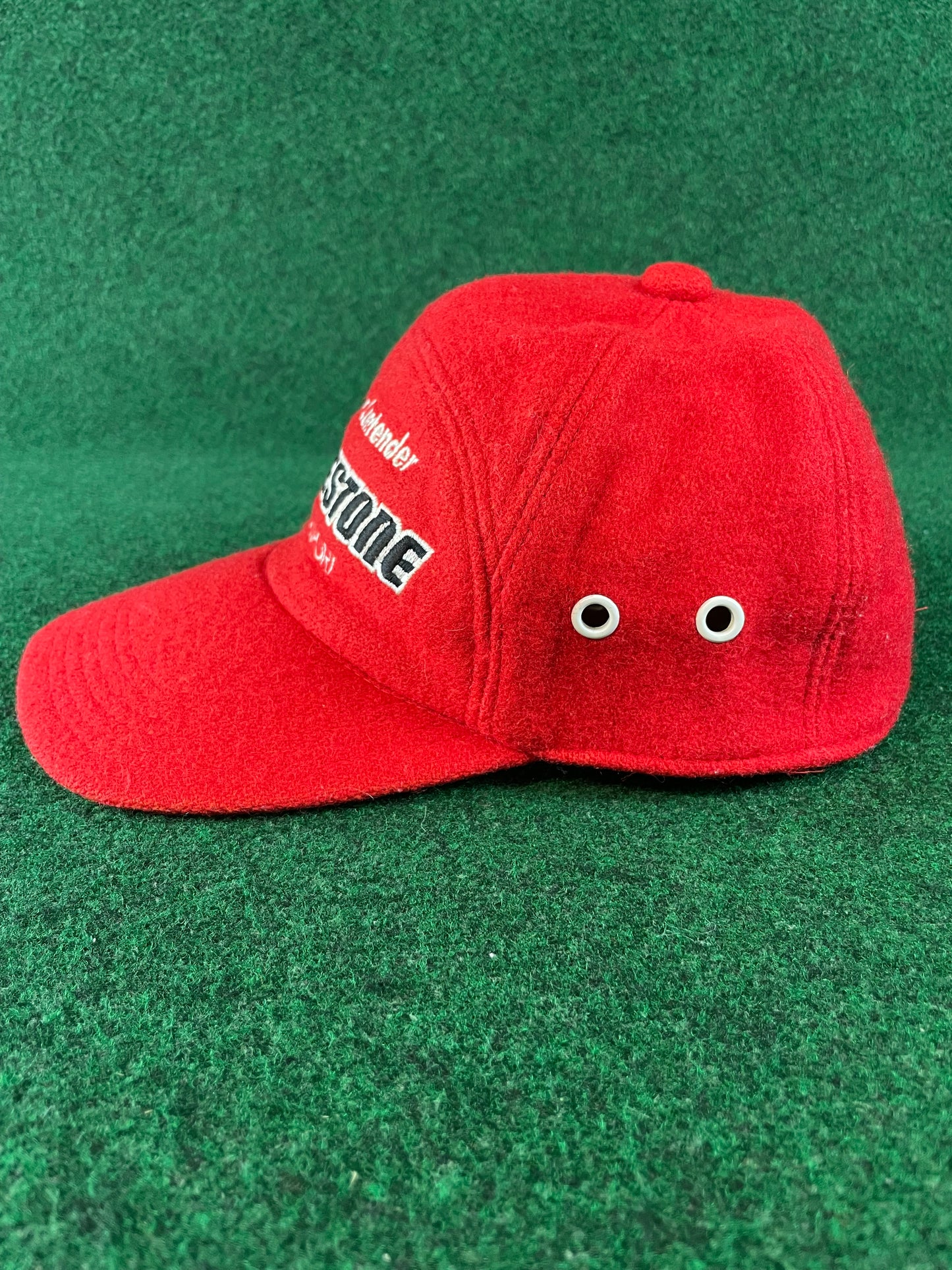 Bridgestone Motorsport - Vintage Red 7 Panel  Wool Hat
