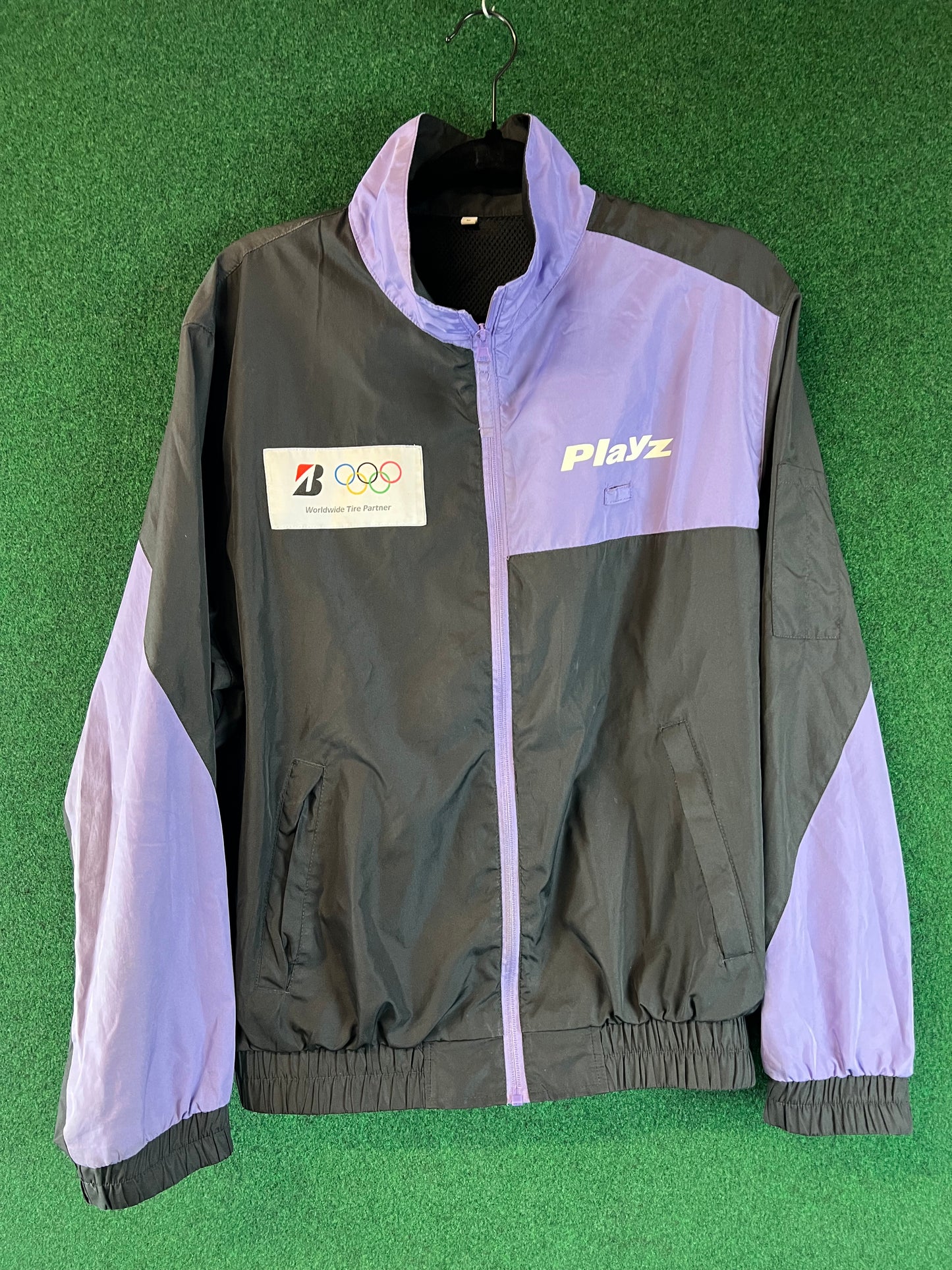 Bridgestone Playz - Black/Purple Windbreaker Jacket (L)
