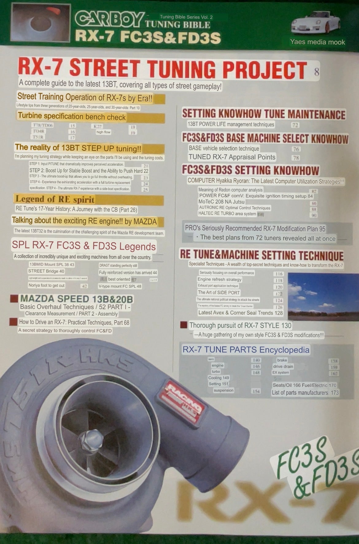 CARBOY Magazine - Mazda RX7 Tuning Bible Series Vol. 2