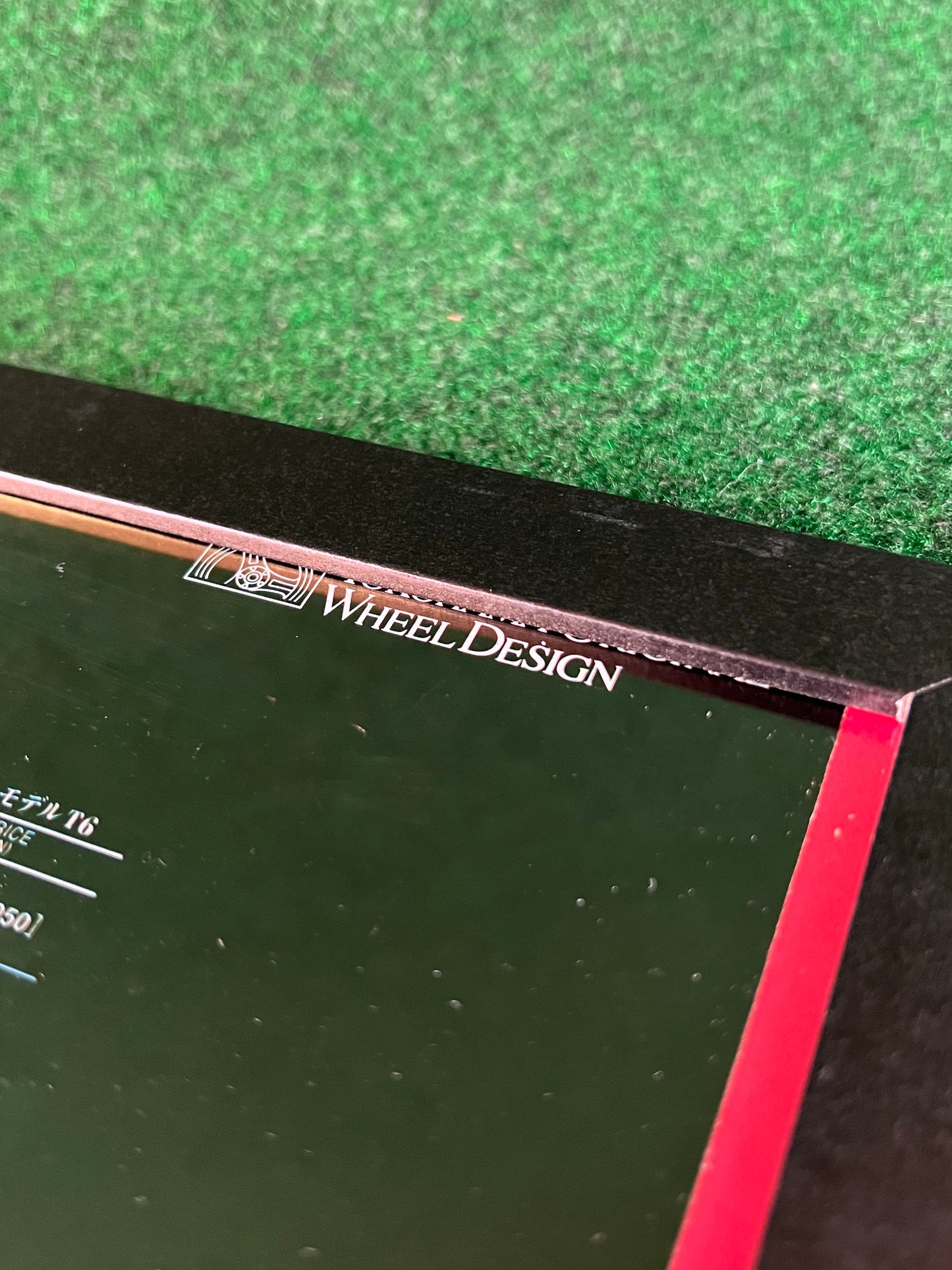 Yokohama Wheel - AVS Model T6 Nob Taniguchi T&E Nissan Silvia S15 Framed Advertisement Picture Set