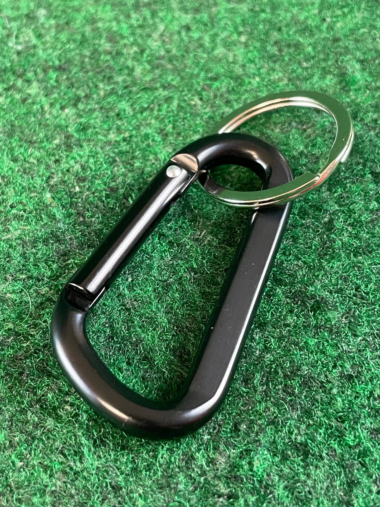 BLITZ - Black Carabiner Keychain