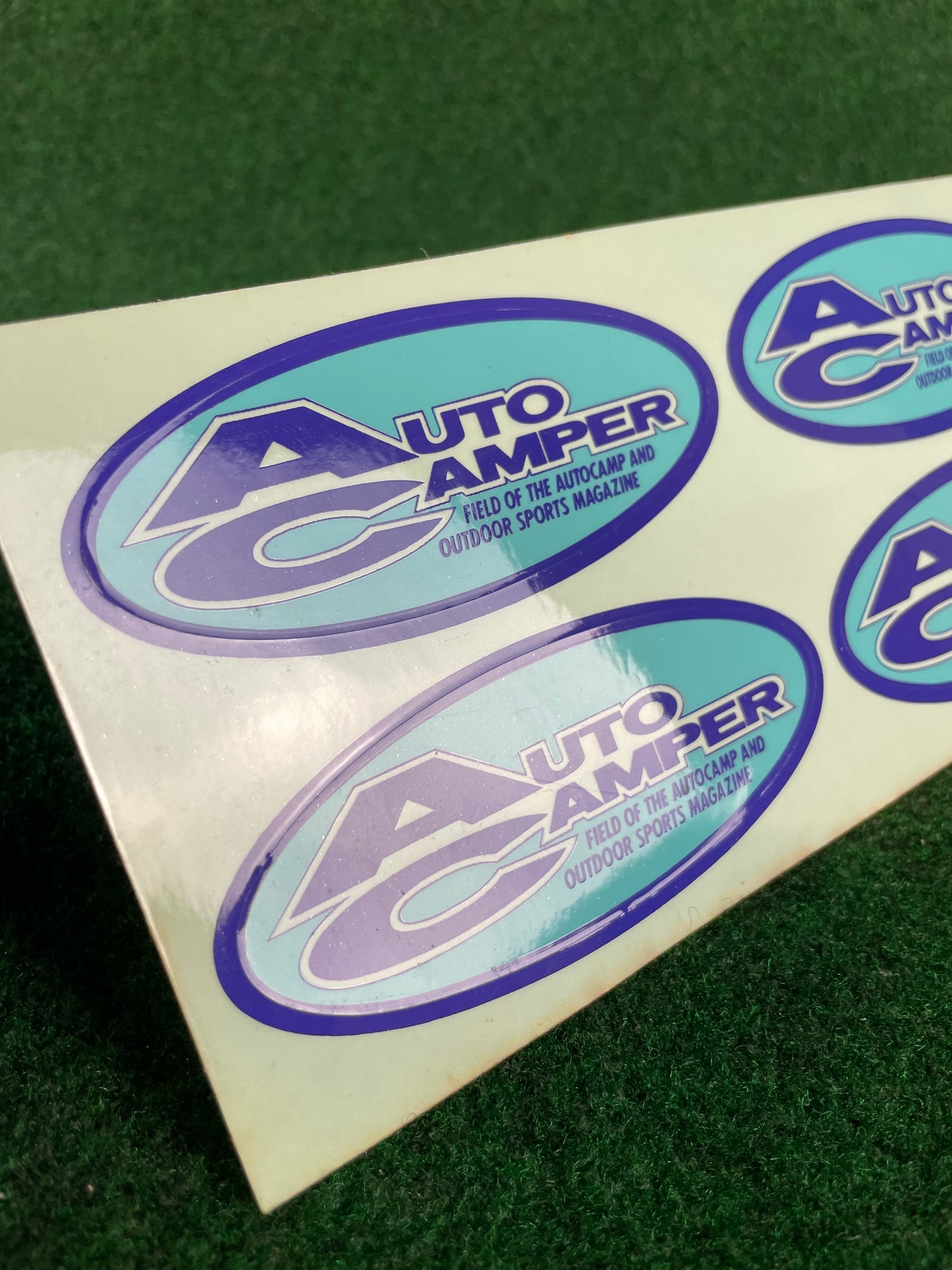 Auto Camper - FIELD OF THE AUTOCAMP AND OUTDOOR SPORTS Sticker Sheet