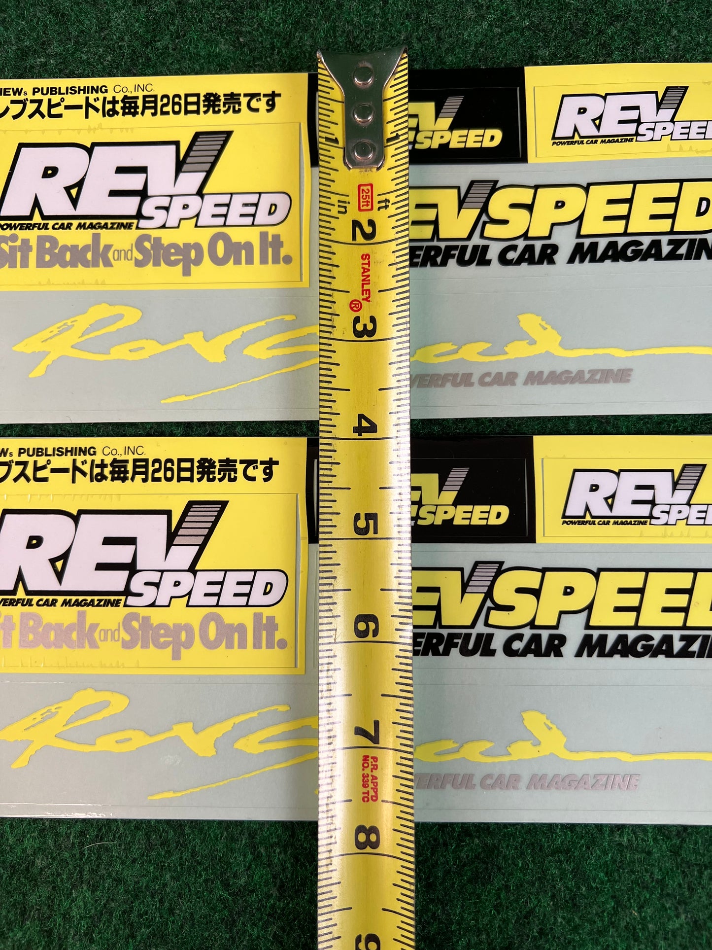 REVSpeed - Sticker Sheet Set