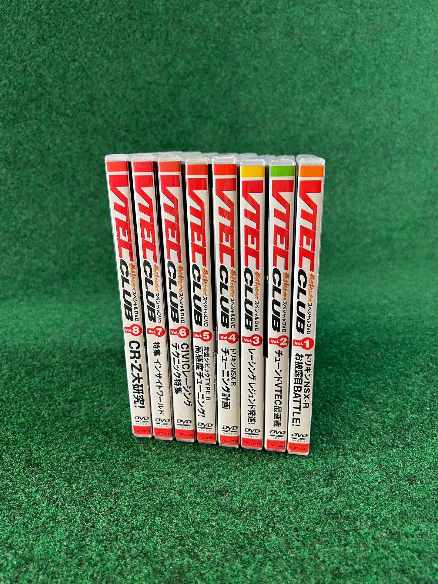 Hot Version DVD: VTEC CLUB - Complete Set Vol. 1 - 8