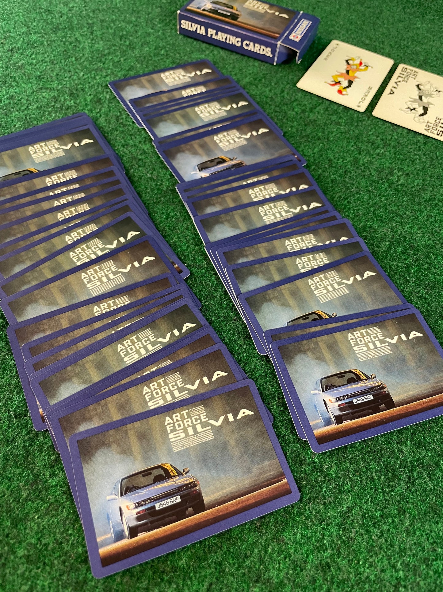 Nissan - ART FORCE SILVIA Playing Cards (5)