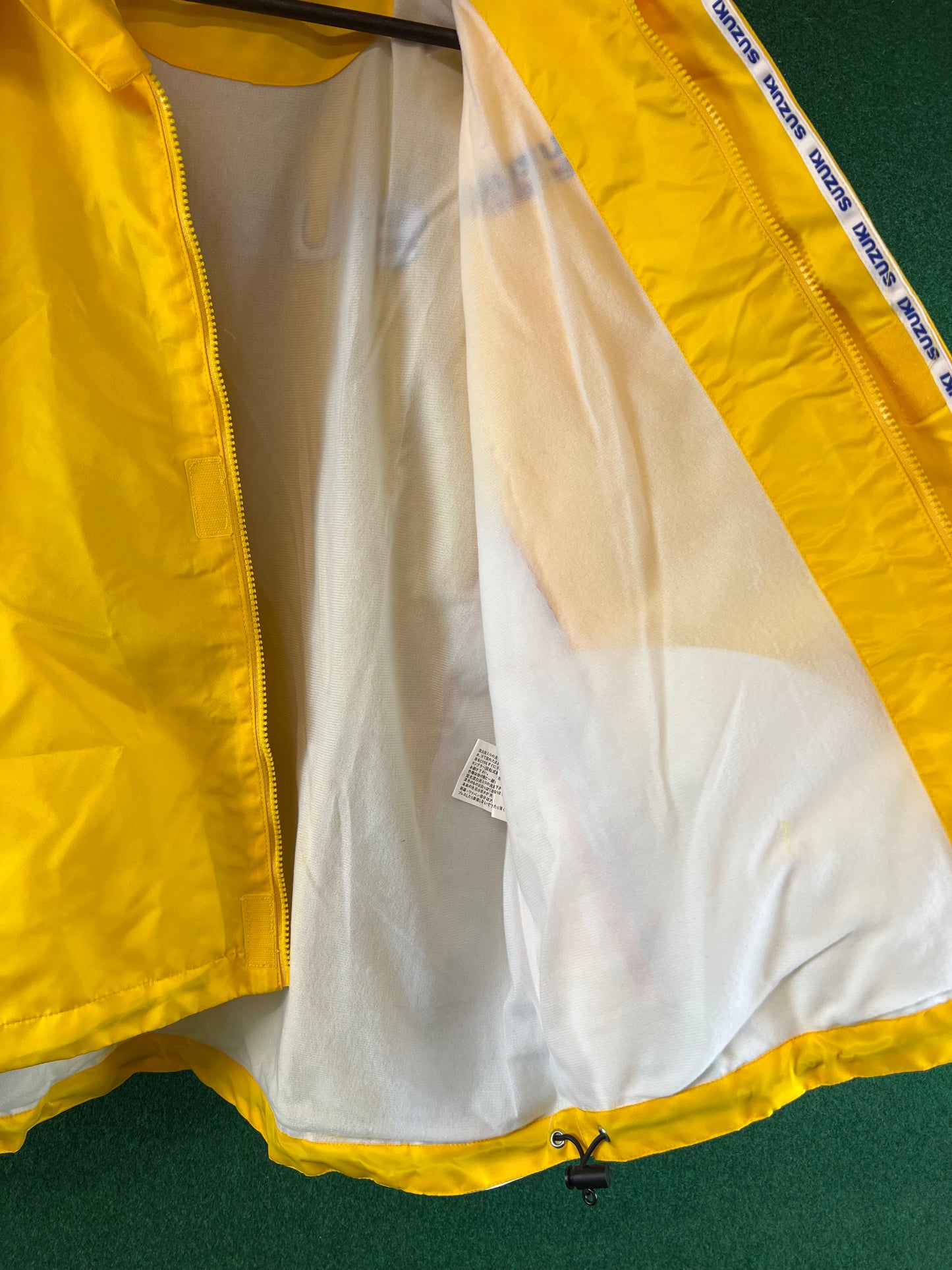 Suzuki Motorsports Racing Yellow Jacket