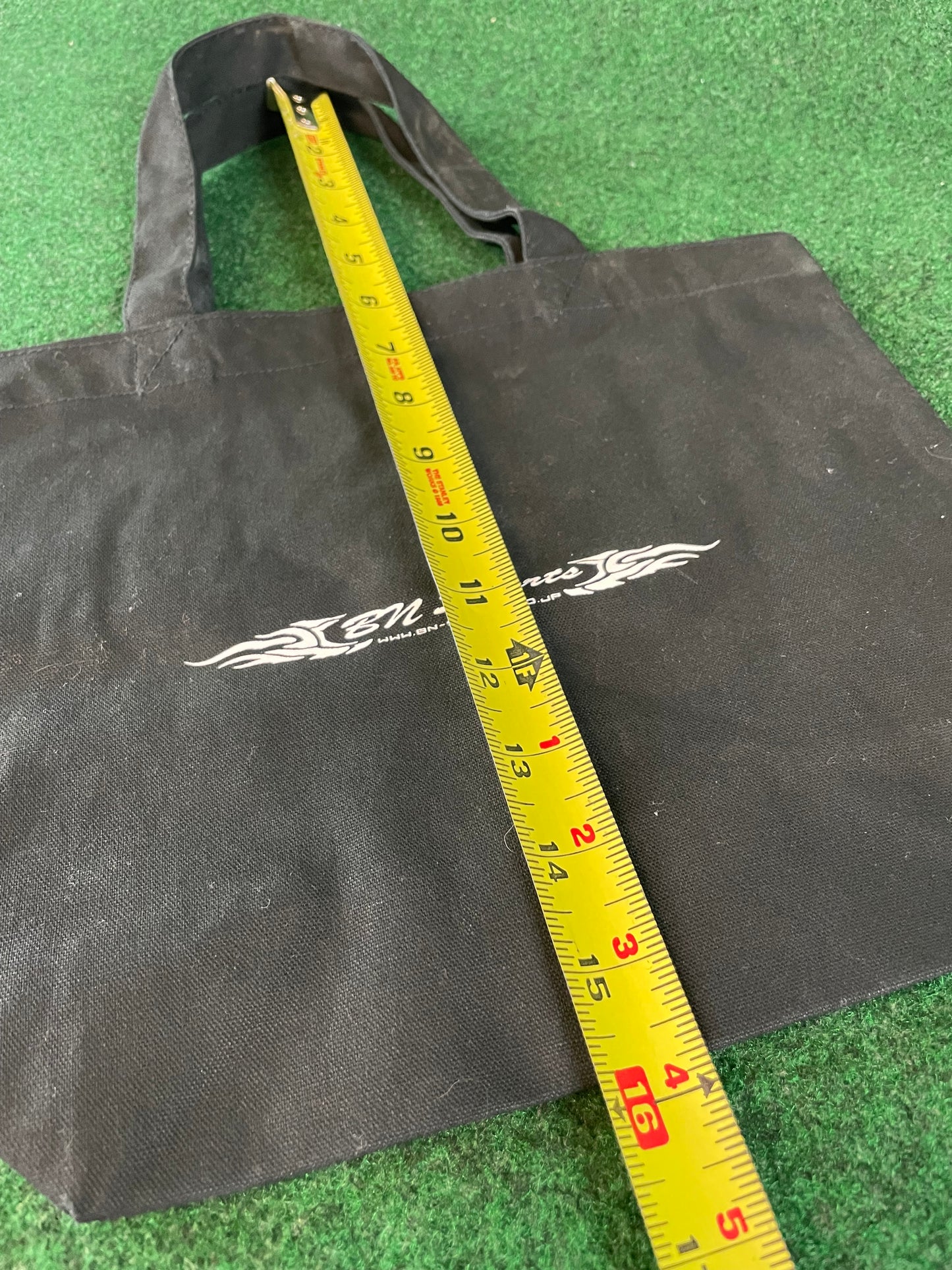 BN Sports - High Quality Performance Black Canvas Tote Bag