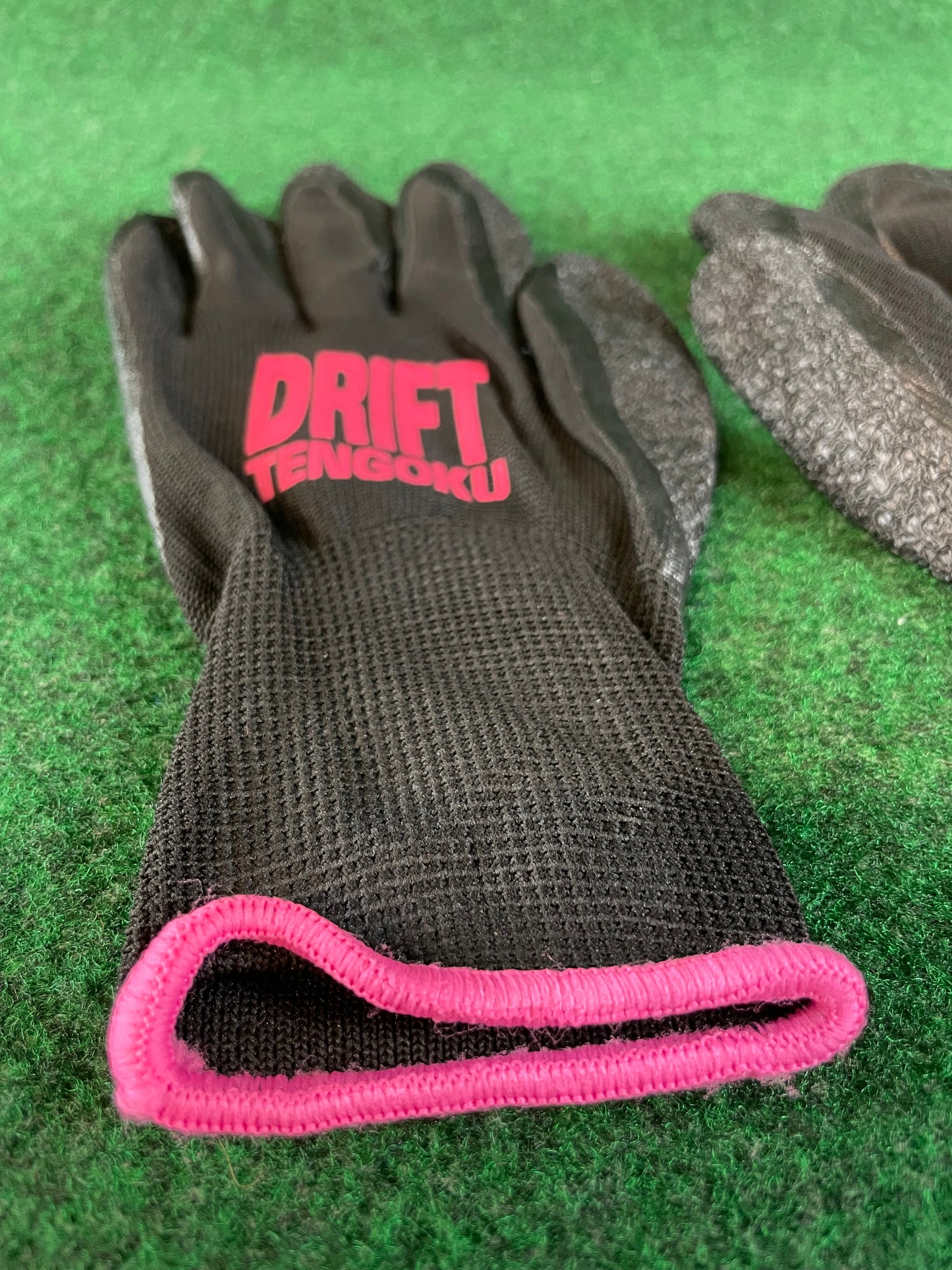 Drift Tengoku - (1) Elastic Rubber Grip Work Gloves