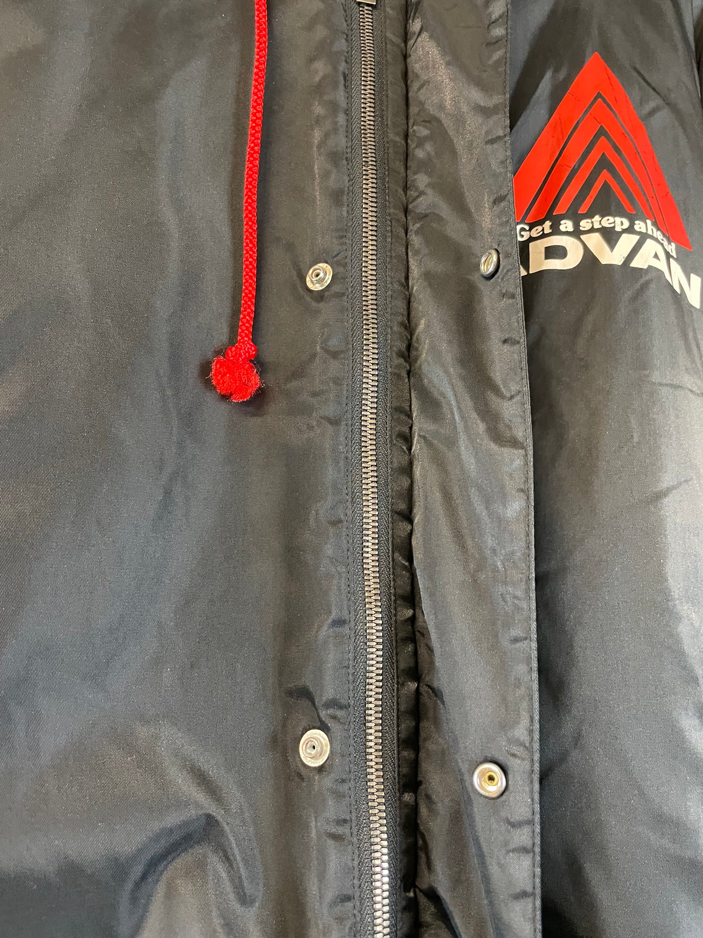 ADVAN - Get a Step Ahead Vintage Black Insulated Bench Coat