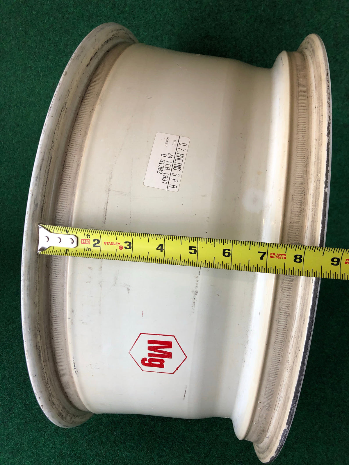 OZ Racing - JTCC Toyota Chaser/Corona Race Used Centerlock Wheel (*Lower 48 USA Shipping Included)