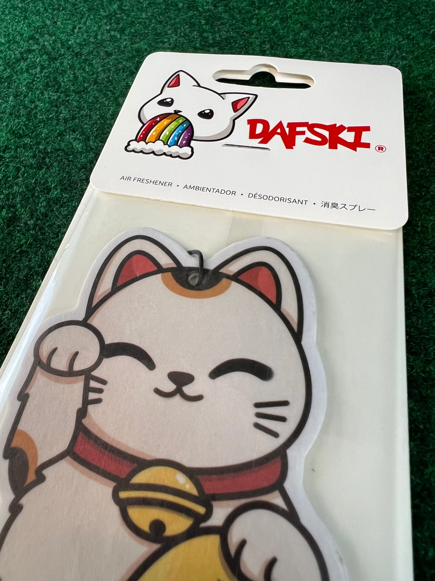 DAFSKI -  Maneki Neko (Lucky Cat) Hanging Air Freshener
