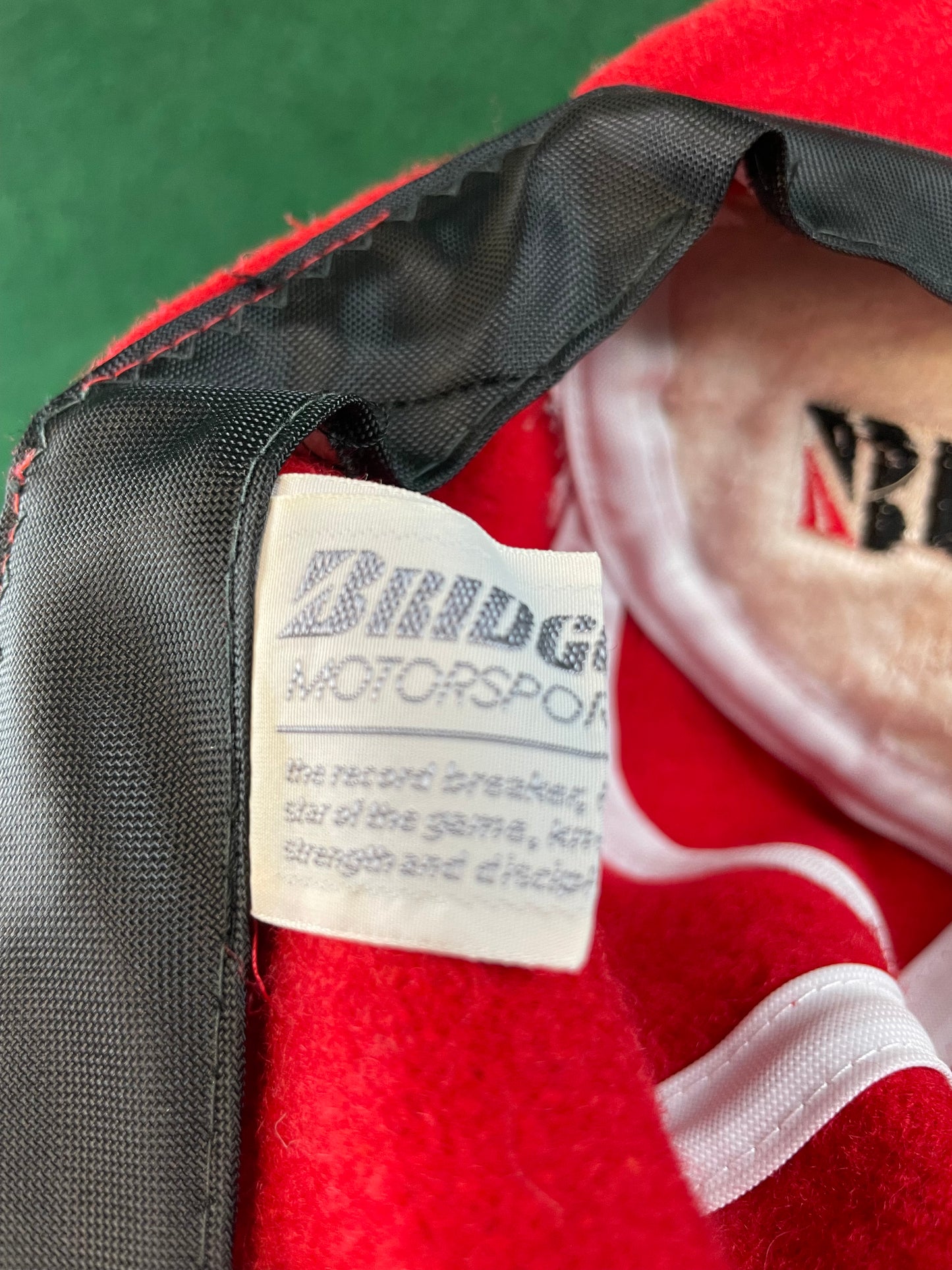 Bridgestone Motorsport - Vintage Red 7 Panel  Wool Hat