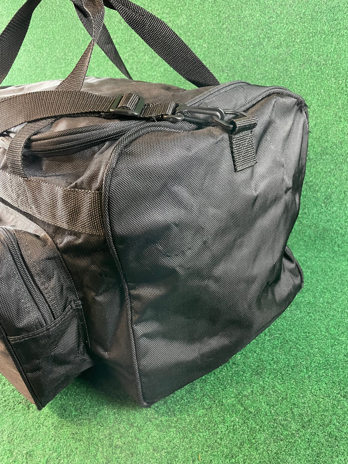 PIAA MOTOR SPORTS - Black Side Open Duffle Bag with Strap