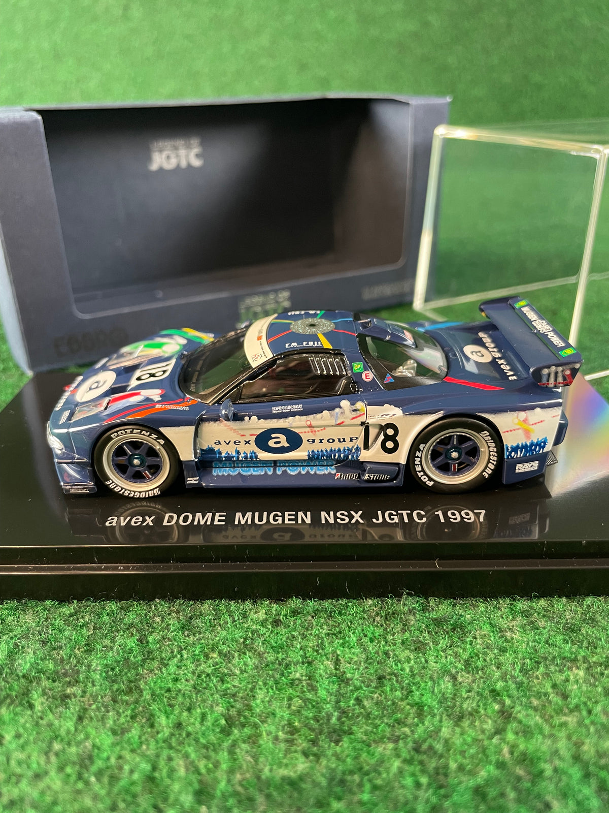 EBBRO - Legends of JGTC avex DOME Mugen 1997 Honda NSX 1/43 Scale Diecast