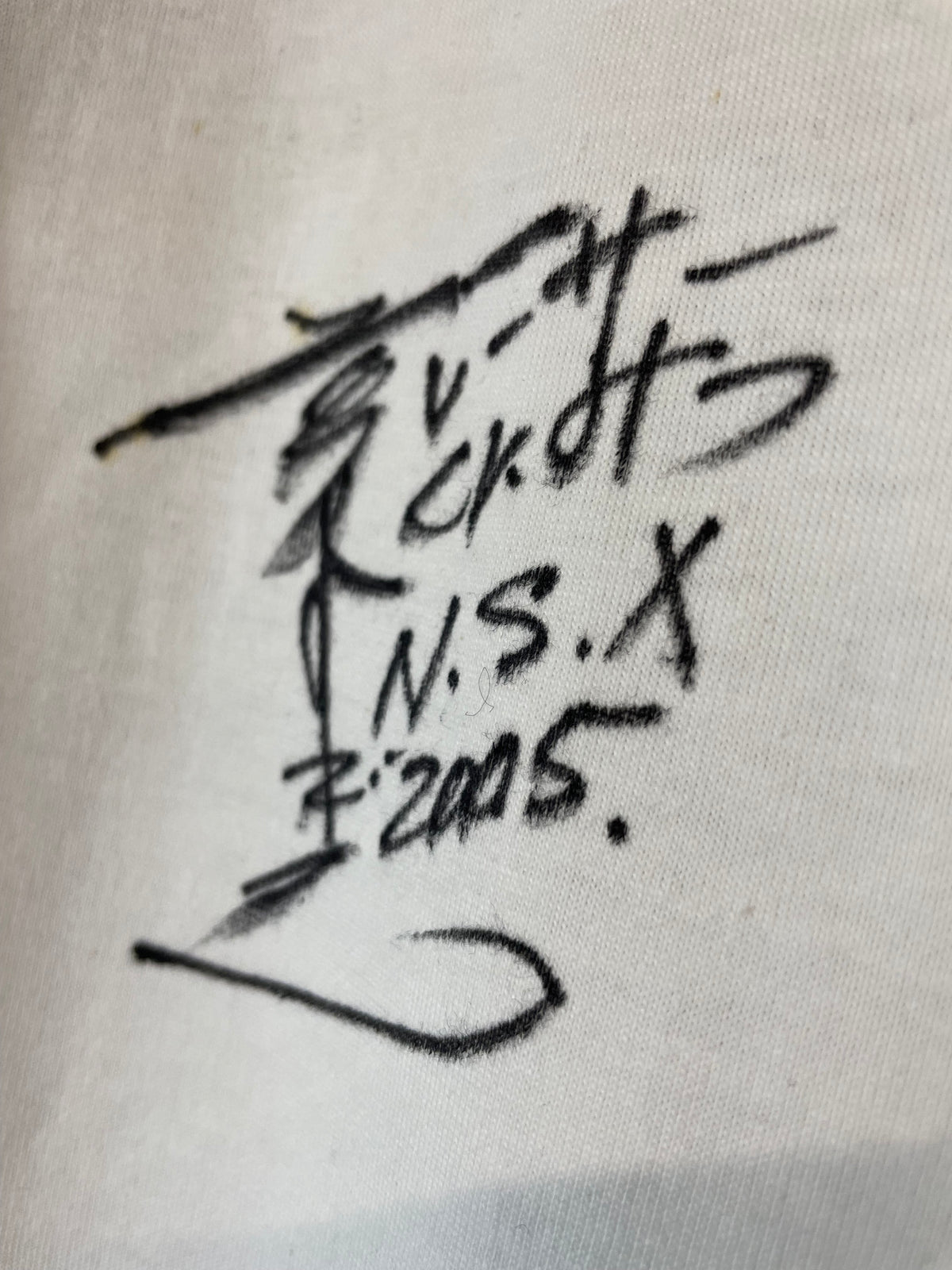 RAYBRIG Honda NSX - SuperGT Autographed T-shirt