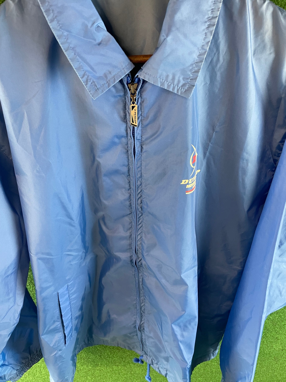 Dunlop Motorsport - Vintage Blue Windbreaker Jacket (L)