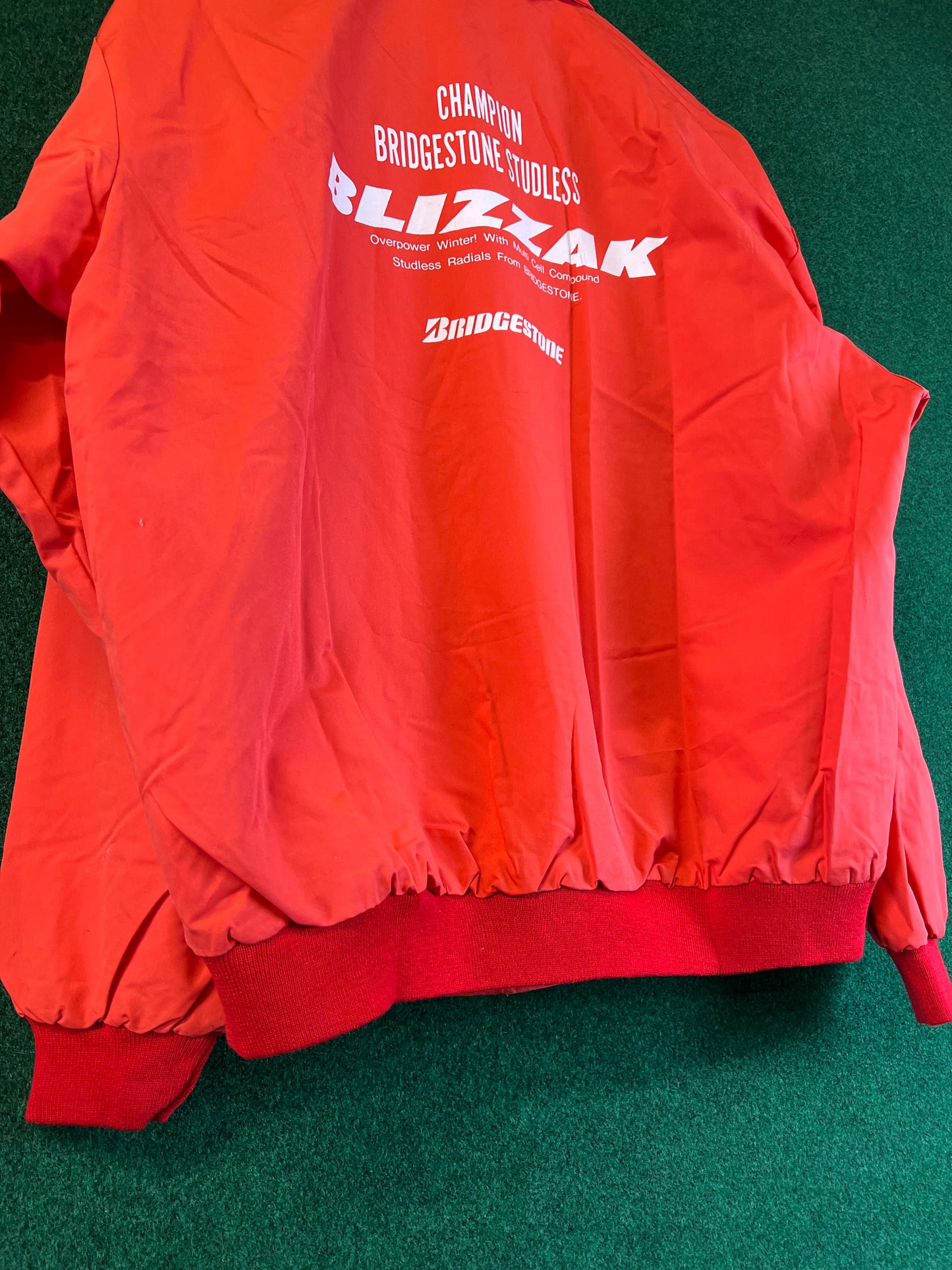 Bridgestone - Blizzak "Winter World Technology Fair" Vintage Lightweight Insulated Jacket