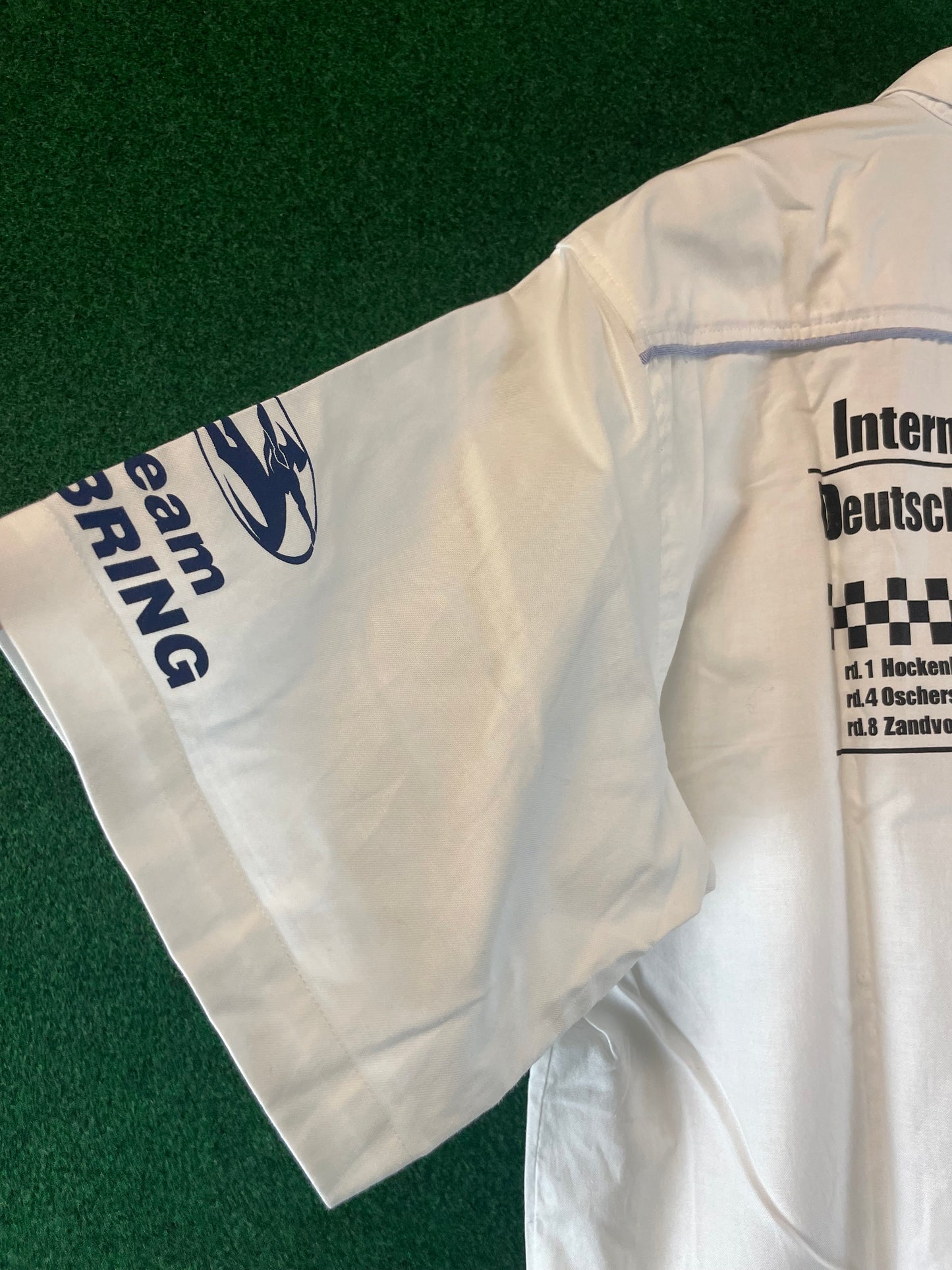 RAYS WHEELS - Team Sebring Racing Team  Button down Short Sleeve Pit Shirt