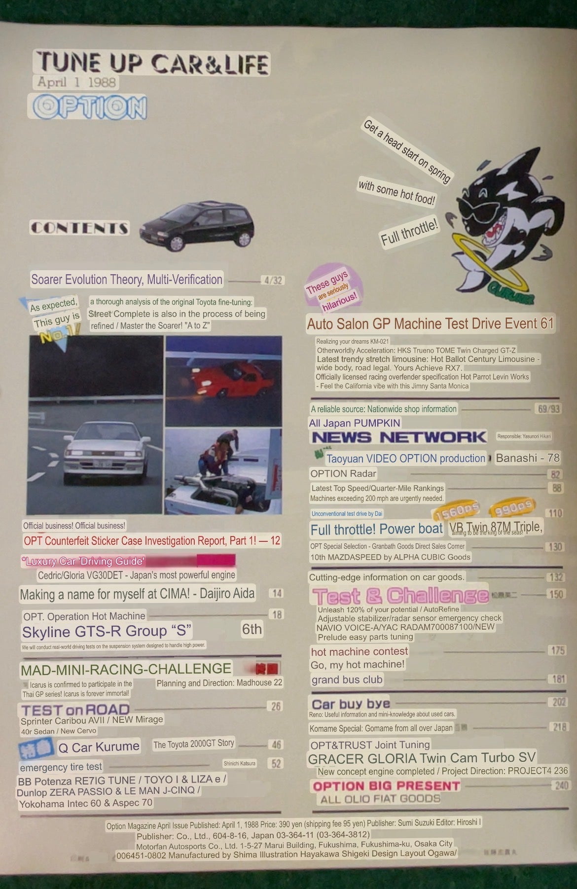 Option Magazine - April 1988