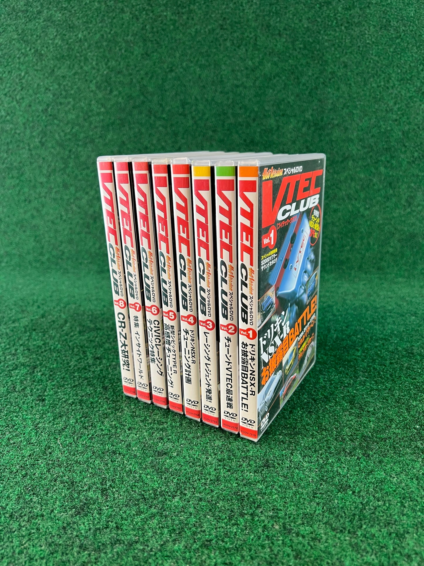 Hot Version DVD: VTEC CLUB - Complete Set Vol. 1 - 8